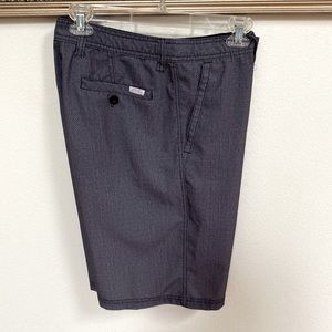 TRINITY Amphibian Hybrid Lightweight Shorts Grey Mesh Pockets Sz 30